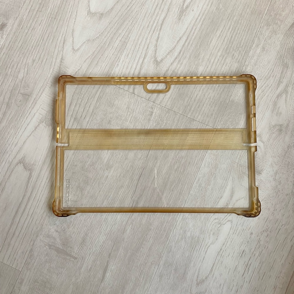 Microsoft Surface Pro Clear Flexible Plastic Tablet Case with Bumpers